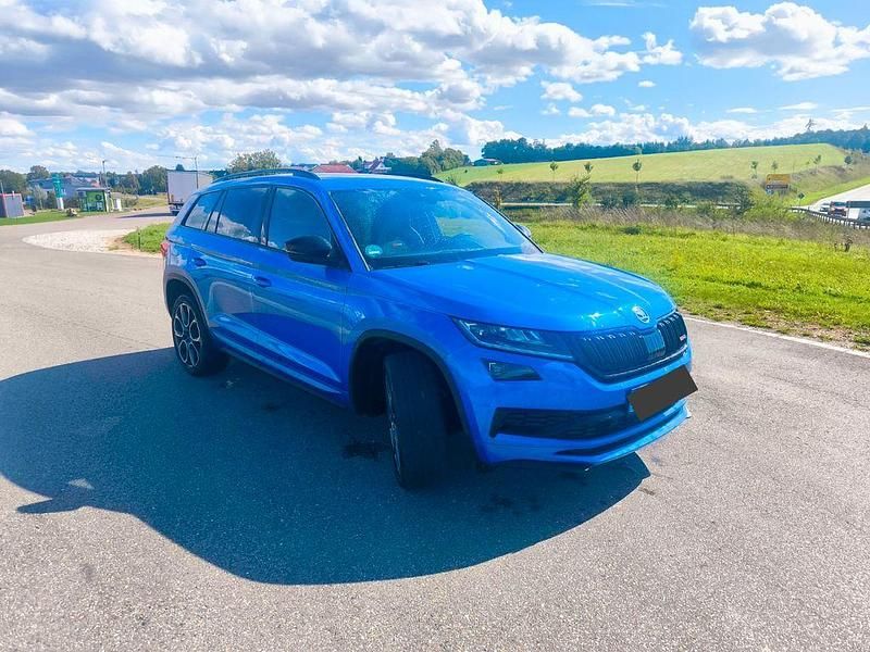 Blau Gebraucht 2020 Skoda Kodiaq vRS SUV | 22.000 € (Guter Preis) - Bild 1/4