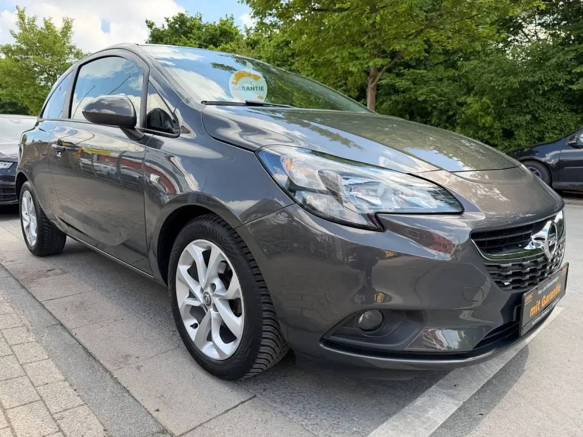 Gebraucht Opel Corsa 90 PS (66 kW) 2015 Grau Kleinwagen