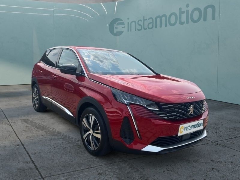 Rot Gebraucht 2022 Peugeot 3008 Allure SUV | 26.240 € (Fairer Preis) - Bild 1/3