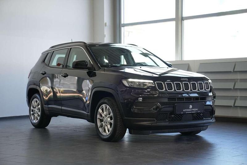 Gebraucht Jeep Compass Longitude 150 PS (110 kW) 2021 Carbon black clear coat SUV
