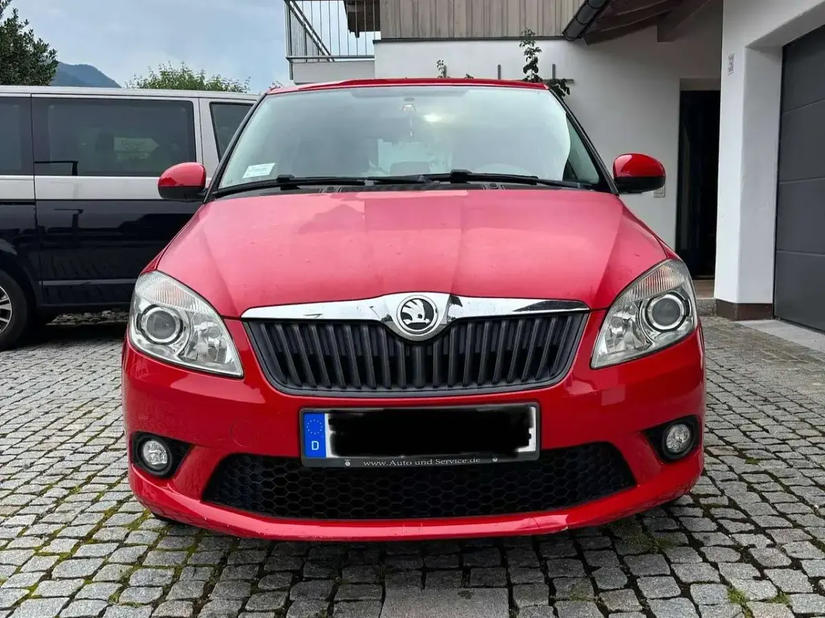 Gebraucht Skoda Fabia Best of 105 PS (77 kW) 2014 Rot Kleinwagen