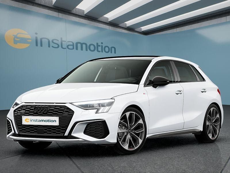 Weiß Gebraucht 2022 Audi A3 Sportback Kleinwagen | 38.749 € - Bild 1/4