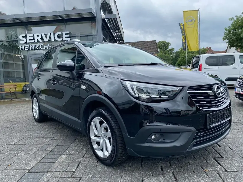 Gebraucht Opel Crossland Edition 131 PS (96 kW) 2017 Schwarz SUV