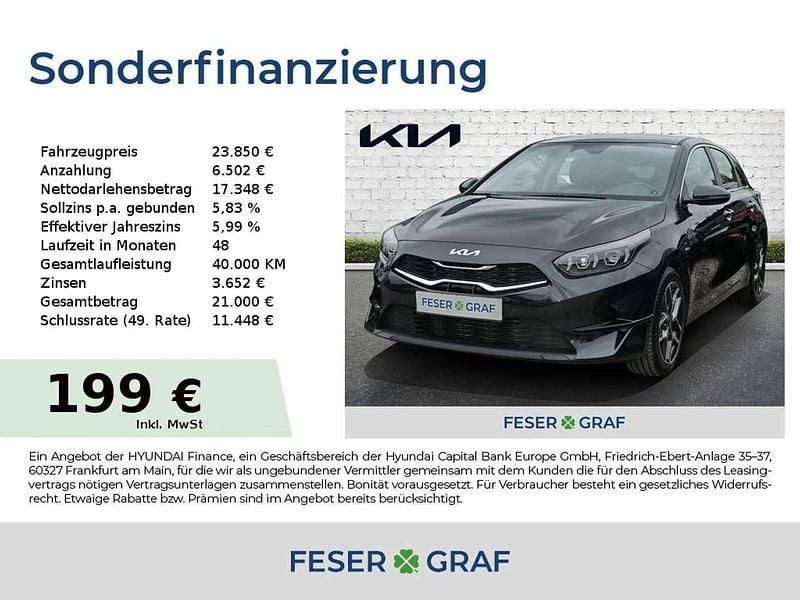 Zilinaschwarz Gebraucht 2025 Kia Ceed Spirit Limousine | 23.850 € (Guter Preis) - Bild 1/4