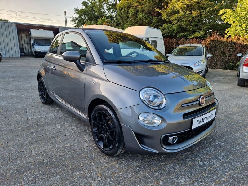 Colore esterno (pompei grau) Gebraucht 2018 Fiat 500 Sport Cabrio | 8.900 € (Fairer Preis) - Bild 1/4