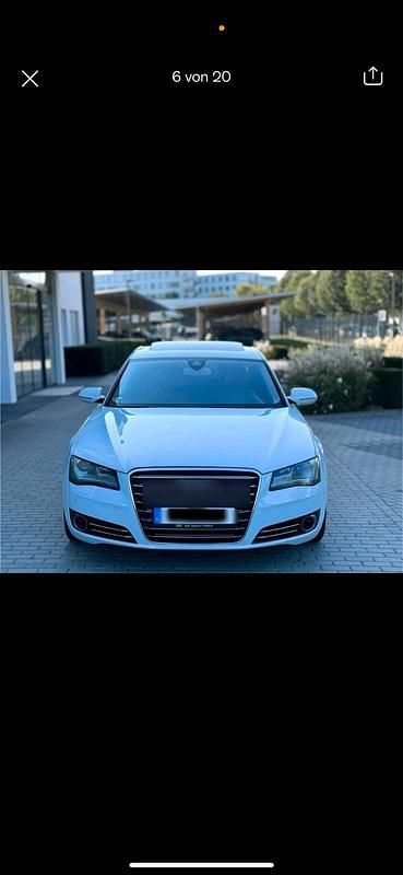 Weiß Gebraucht 2011 Audi A8 Ambiente Limousine | 17.999 € (Etwas zu teuer) - Bild 1/4
