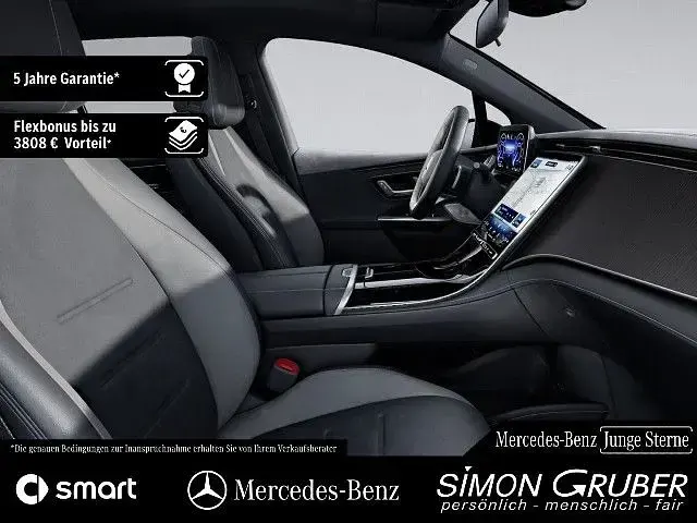 Gebraucht Mercedes EQE350 AMG 214 kW (292 PS) 2024 Obsidianschwarz (metallic) SUV