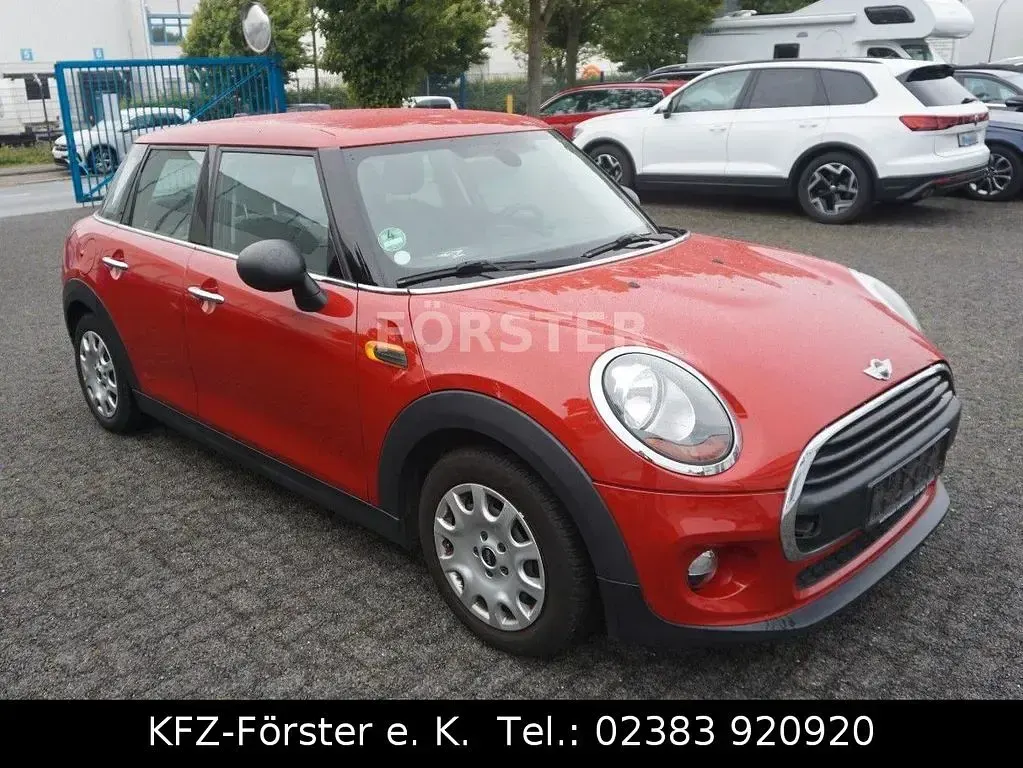 Gebraucht Mini ONE 102 PS (75 kW) 2015 Rot Kleinwagen