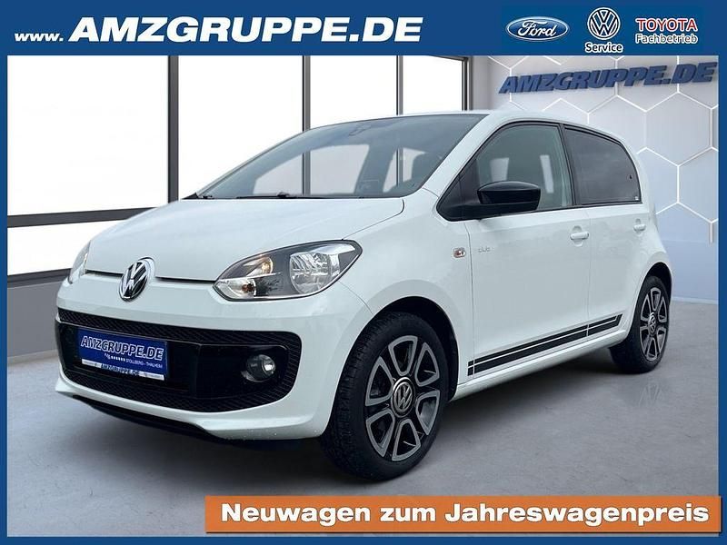 Pure white uni Gebraucht 2016 VW up! CLUB Kleinwagen | 9.890 € - Bild 1/4