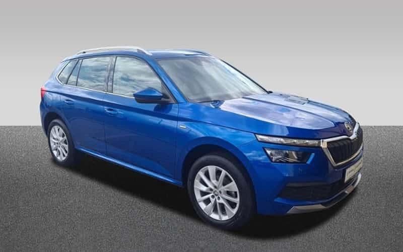 Blau Gebraucht 2021 Skoda Kamiq Clever SUV | 17.733 € (Guter Preis) - Bild 1/4