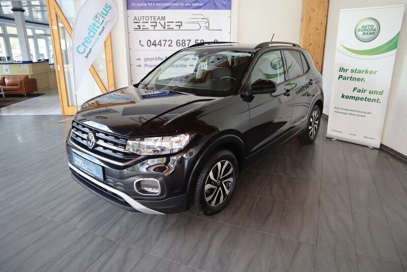 Schwarz Gebraucht 2022 VW T-Cross Active SUV | 18.990 € (Guter Preis) - Bild 1/2