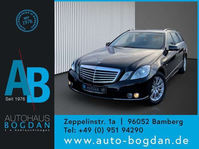 Schwarz Gebraucht 2010 Mercedes E250 Kombi | 16.890 € (Teuer) - Bild 1/4