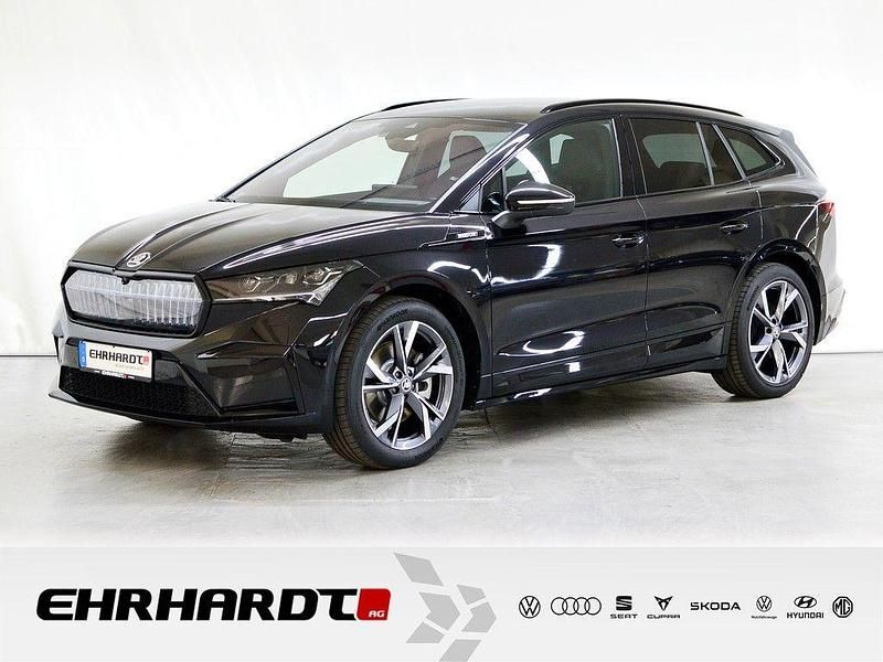 Schwarz Neu 2025 Skoda Enyaq iV SportLine SUV | 52.990 € (Fairer Preis) - Bild 1/3