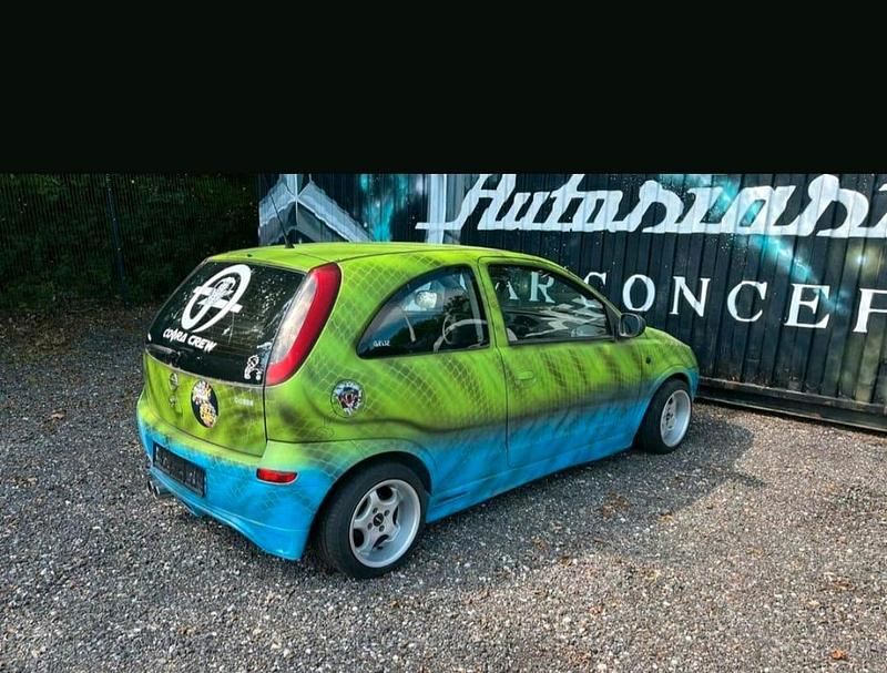 Gebraucht Opel Corsa 58 PS (42 kW) 2002 Grün Kleinwagen