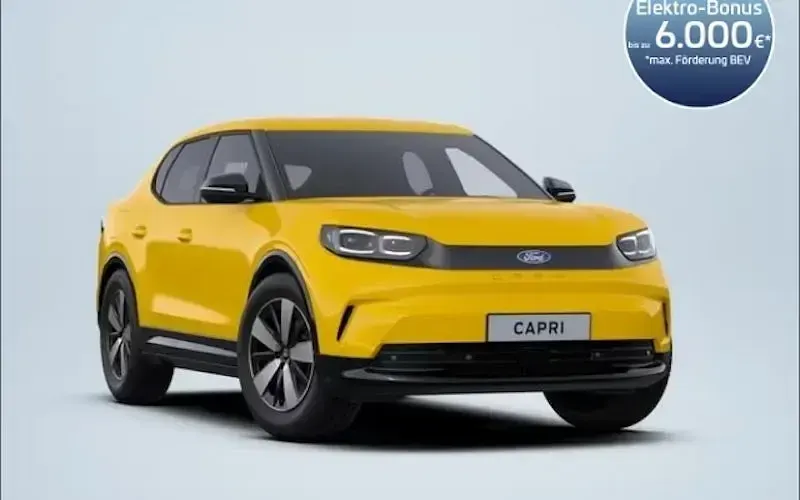 Neu Ford Capri Select 210 kW (286 PS) 2026 Gelb SUV
