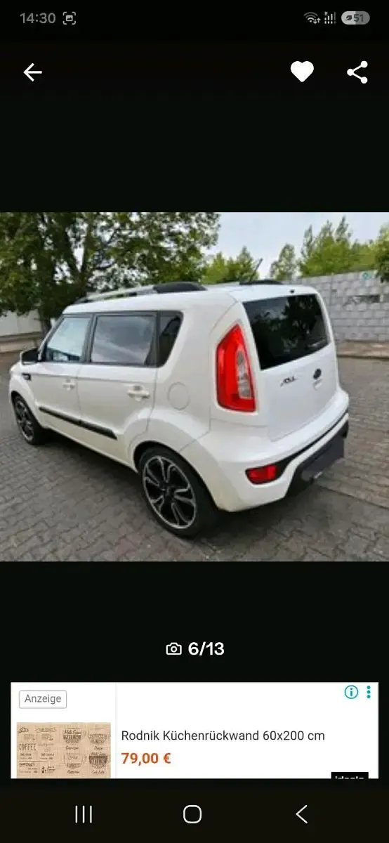 Gebraucht Kia Soul 140 PS (102 kW) 2013 Weiß SUV