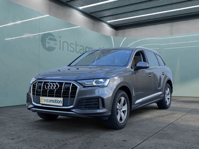 Grau Gebraucht 2022 Audi Q7 SUV | 55.950 € (Superpreis) - Bild 1/2