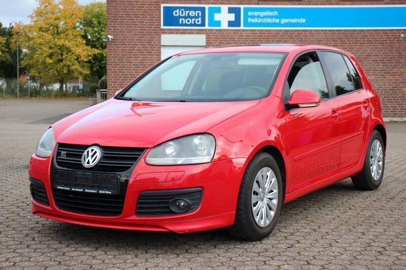 Rot Gebraucht 2008 VW Golf V GT Limousine | 3.700 € (Guter Preis) - Bild 1/4