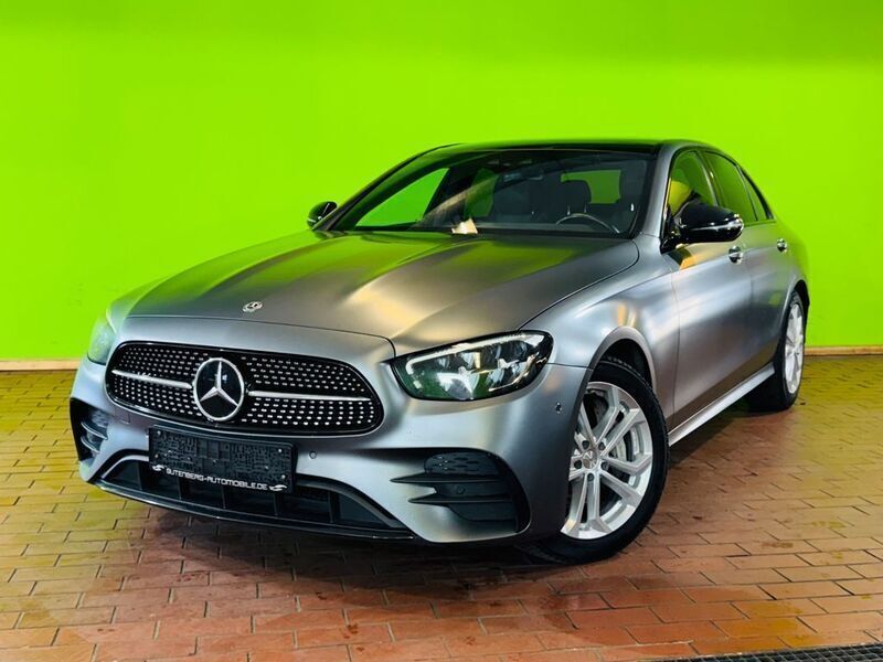 Grau Gebraucht 2021 Mercedes E400 AMG Limousine | 35.990 € (Fairer Preis) - Bild 1/4