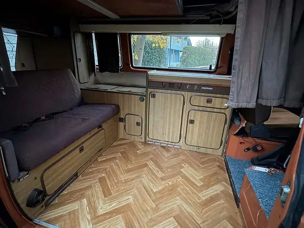 Gebraucht VW T3 69 PS (50 kW) 1980 Orange Van