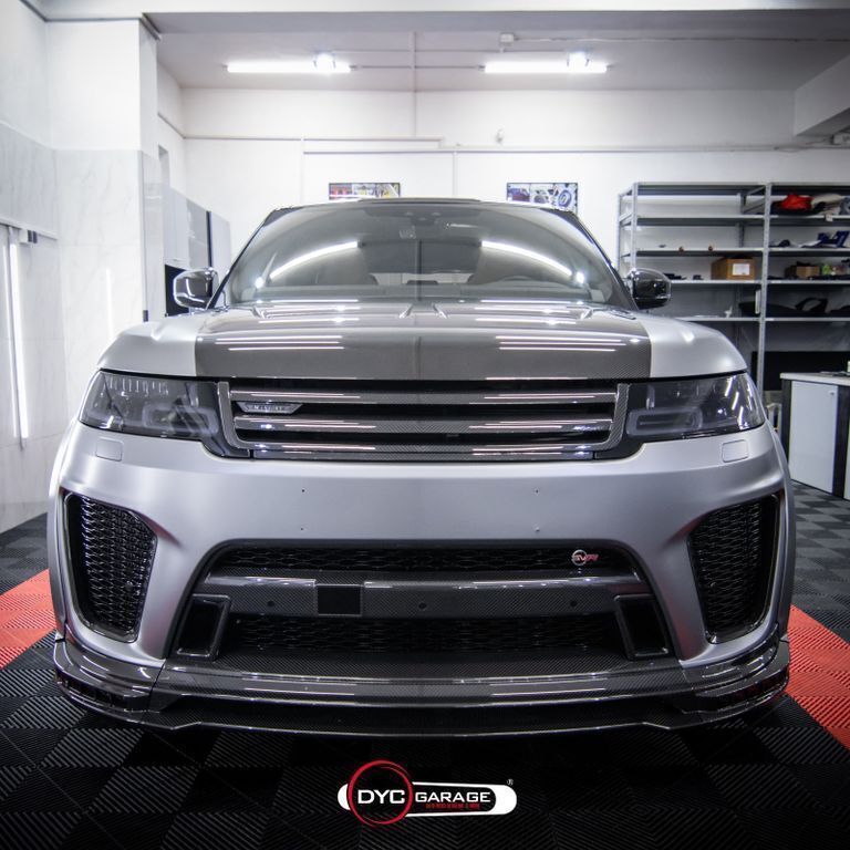 Grau Gebraucht 2022 Land Rover Range Rover Sport SUV | 140.000 € - Bild 1/4
