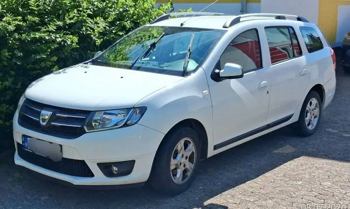 Gebraucht Dacia Logan MCV Lauréate 90 PS (66 kW) 2014 Weiß Kombi