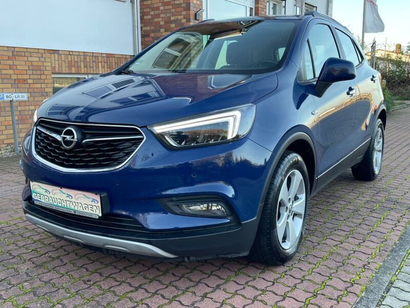 Blau Gebraucht 2018 Opel Mokka X Edition SUV | 12.999 € (Fairer Preis) - Bild 1/4