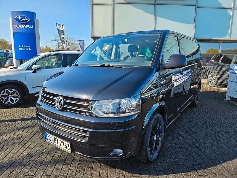 Gebraucht VW Multivan 140 PS (102 kW) 2011 Schwarz Van / Kleinbus