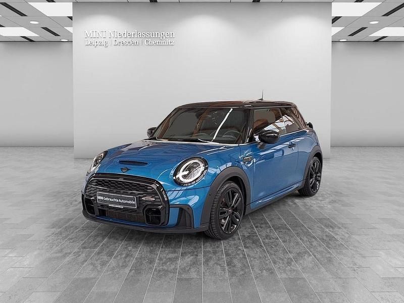 Blau Gebraucht 2021 Mini Cooper S Kleinwagen | 27.910 € (Etwas zu teuer) - Bild 1/4