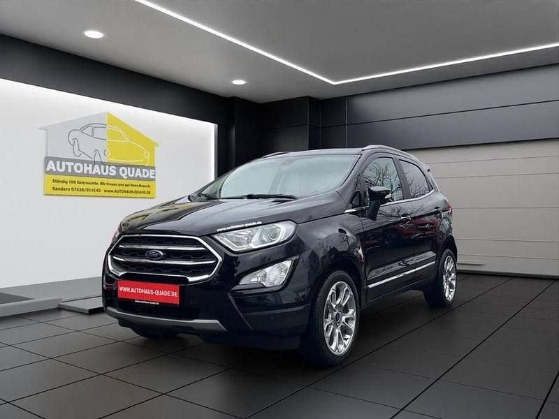 Schwarz Gebraucht 2019 Ford Ecosport Titanium X SUV | 14.999 € (Fairer Preis) - Bild 1/4
