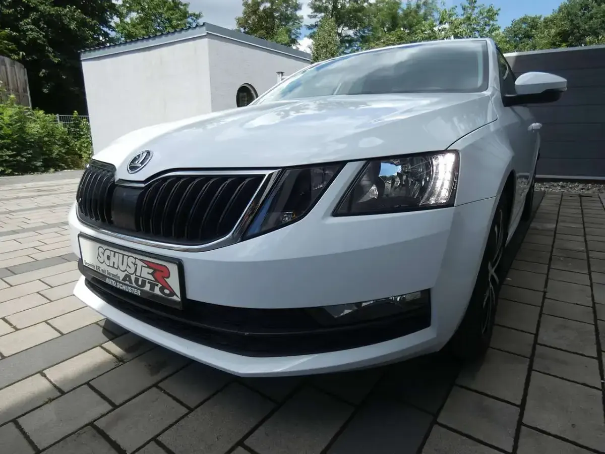 Gebraucht Skoda Octavia Soleil 116 PS (85 kW) 2020 Moonweiss metallic Kombi