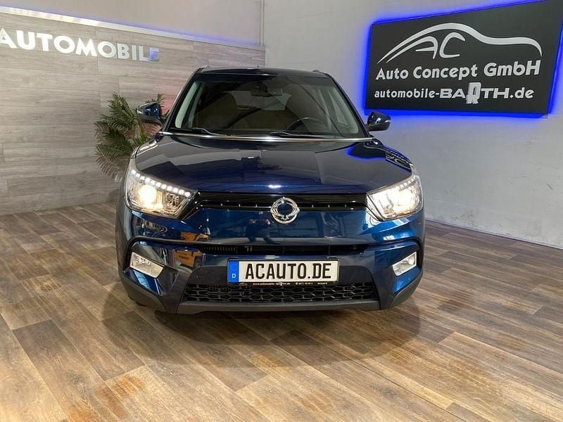 Gebraucht Ssangyong (KGM) Tivoli Quartz 116 PS (85 kW) 2017 Blau SUV