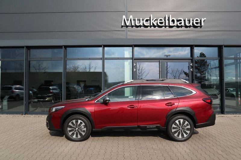 Neu Subaru Outback Platinum 169 PS (124 kW) 2025 Crimson red SUV