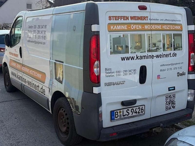 Gebraucht Renault Trafic 90 PS (66 kW) 2012 Weiß Van / Kleinbus