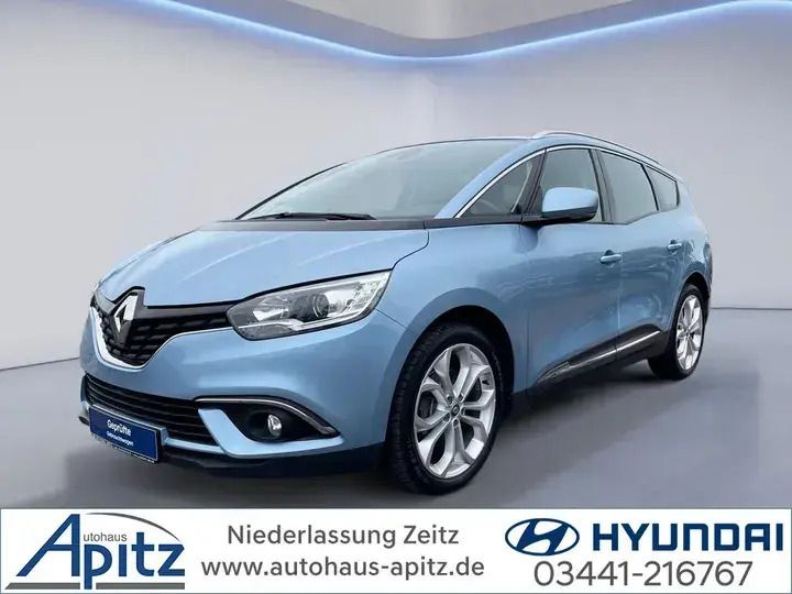 Blau / hellblau Gebraucht 2017 Renault Grand Scénic IV Van / Kleinbus | 10.990 € (Fairer Preis) - Bild 1/4