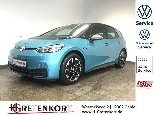 Makenatürkis (grün) Gebraucht 2020 VW ID.3 Pro Performance Kleinwagen | 24.995 € (Fairer Preis) - Bild 1/2