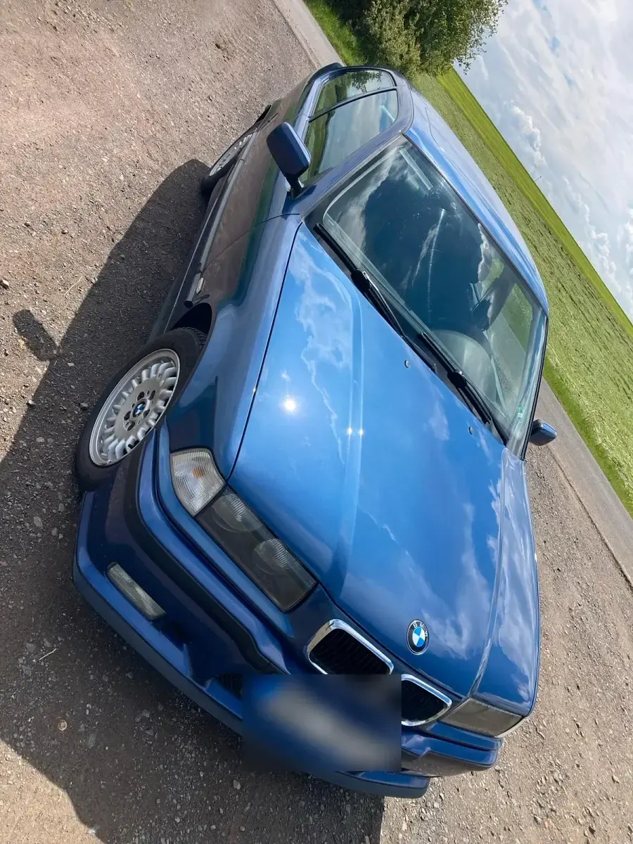 Gebraucht BMW 316 Compact Sport Line 102 PS (75 kW) 1997 Blau Kleinwagen
