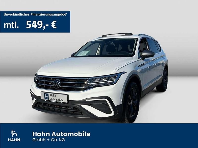 Pure white Gebraucht 2024 VW Tiguan Allspace SUV | 39.990 € (Fairer Preis) - Bild 1/3