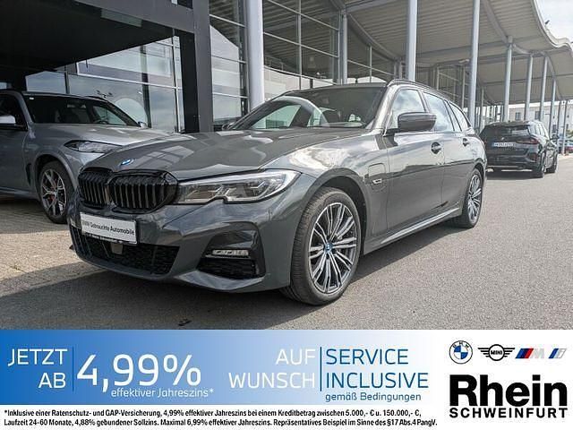 Dravitgrau metallic Gebraucht 2022 BMW 330e M Sport Kombi | 27.990 € (Superpreis) - Bild 1/4