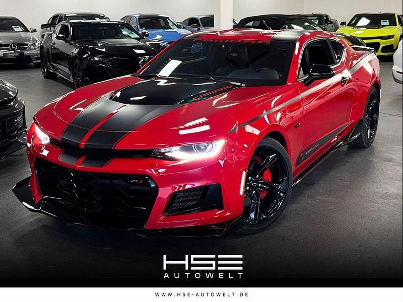 Rot Gebraucht 2022 Chevrolet Camaro ZL1 Coupé | 29.990 € (Superpreis) - Bild 1/3