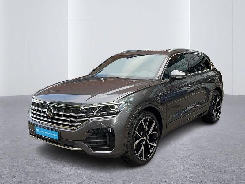 Gebraucht VW Touareg R-line 286 PS (210 kW) 2021 3m siliziumgrau metallic (metallic) SUV