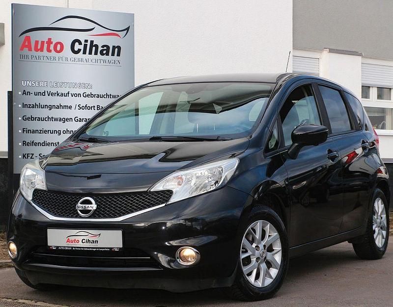Schwarz Gebraucht 2016 Nissan Note Acenta+ Van / Kleinbus | 7.990 € (Fairer Preis) - Bild 1/4