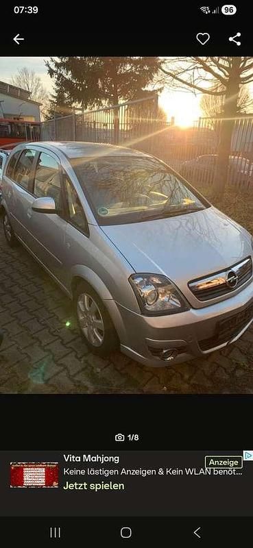 Gebraucht Opel Meriva 101 PS (74 kW) 2005 Silber Van / Kleinbus