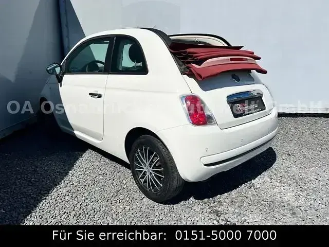 Gebraucht Fiat 500C Pop 69 PS (50 kW) 2011 Weiß Cabrio