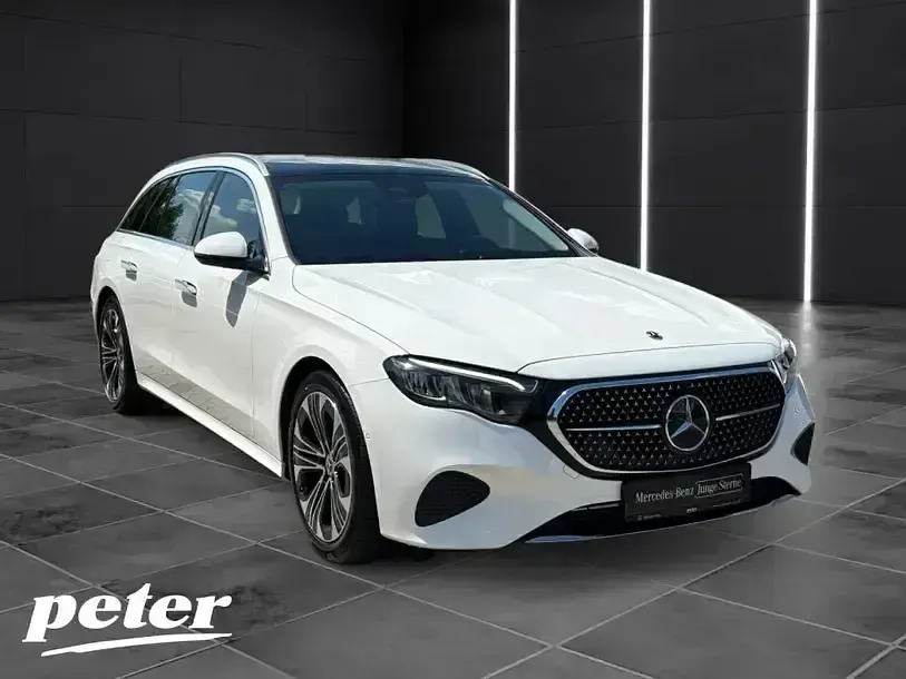 Gebraucht Mercedes E220 Avantgarde 197 PS (144 kW) 2025 Unilack polarweiß Kombi