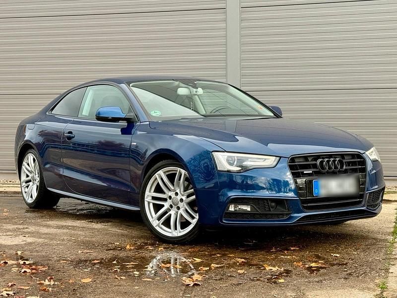 Blau Gebraucht 2015 Audi A5 S-Line Coupé | 15.900 € (Fairer Preis) - Bild 1/4