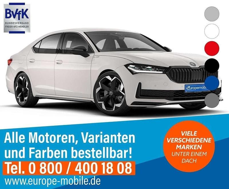 Wählbar Neu 2025 Skoda Superb SportLine Limousine | 46.221 € (Superpreis) - Bild 1/1