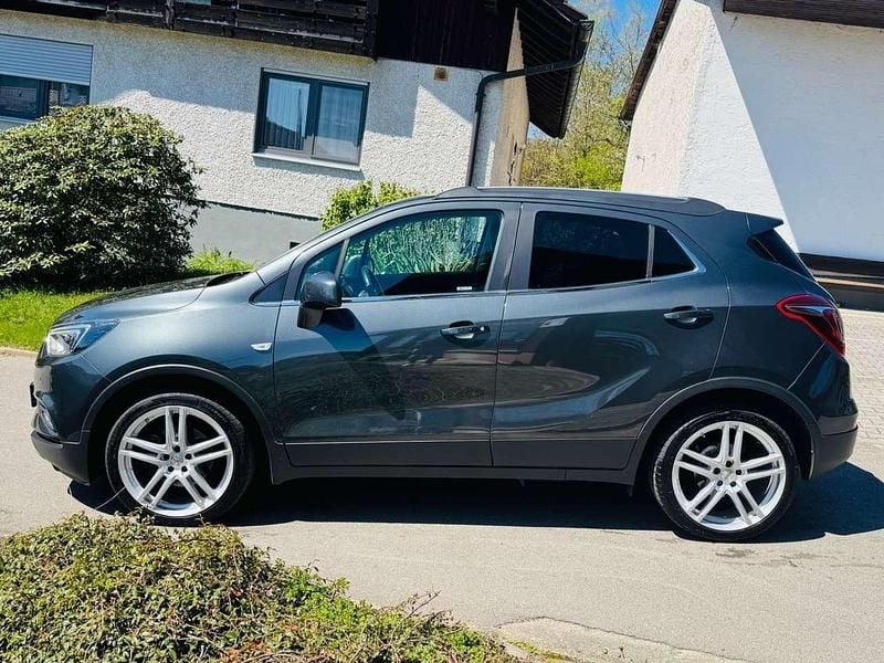Gebraucht Opel Mokka X Innovation 136 PS (100 kW) 2017 Graphitgrau/son of a gun grey SUV