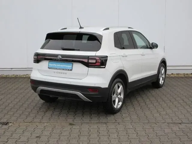 Gebraucht VW T-Cross Style 110 PS (80 kW) 2021 Weiß SUV