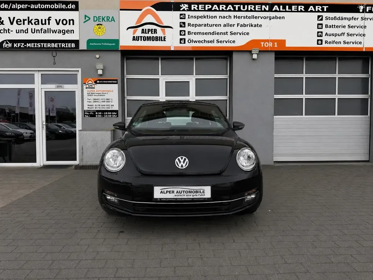 Gebraucht VW Beetle 105 PS (77 kW) 2013 Schwarz Kleinwagen